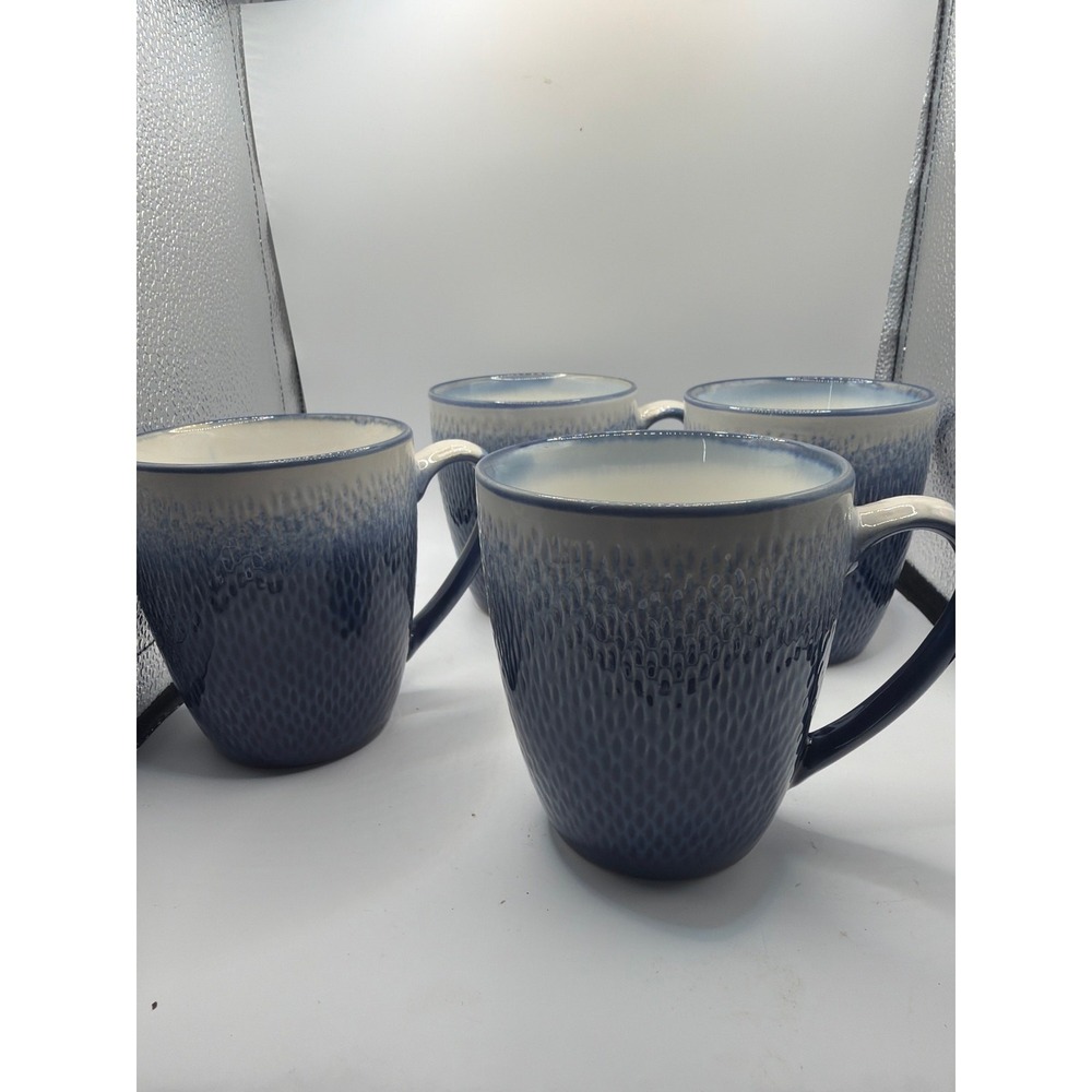 4 Pfaltzgraff Everyday ECLIPSE BLUE Mug